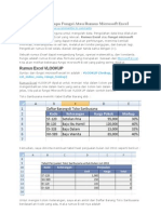 Pen Gen Alan Beberapa Fungsi Atau Rumus Microsoft Excel