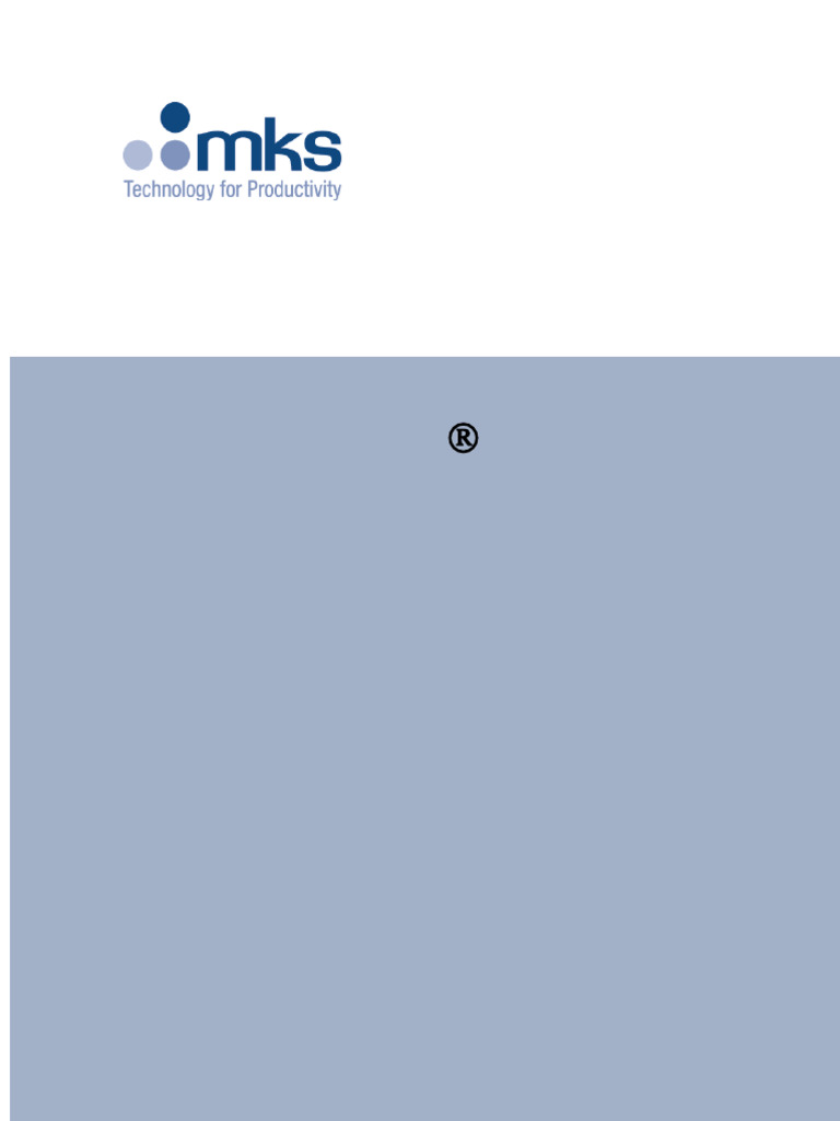 631B-MAN | PDF | Pressure Measurement | Relay