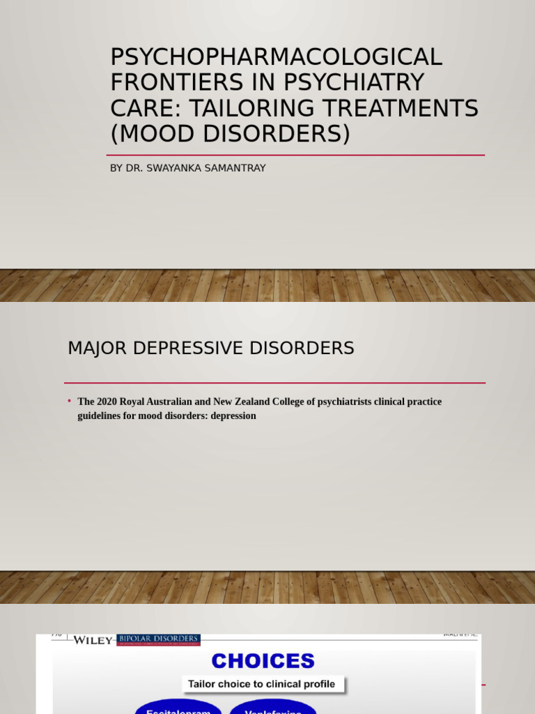 Mood Disorders - Intervention | PDF | Major Depressive Disorder ...