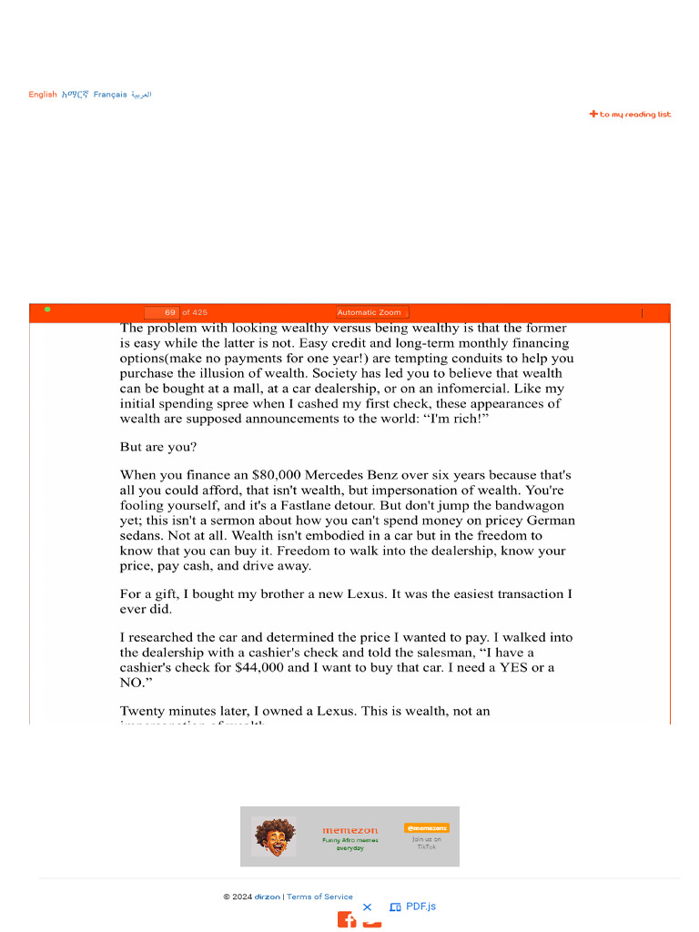 The Millionaire FASTLANE.pdf - Reader - Dirzon | PDF