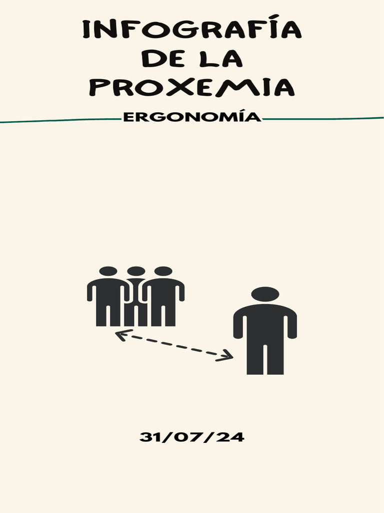 Infografía PROXEMIA ERGONOMÍA | PDF