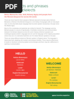 Language Line Language List | PDF