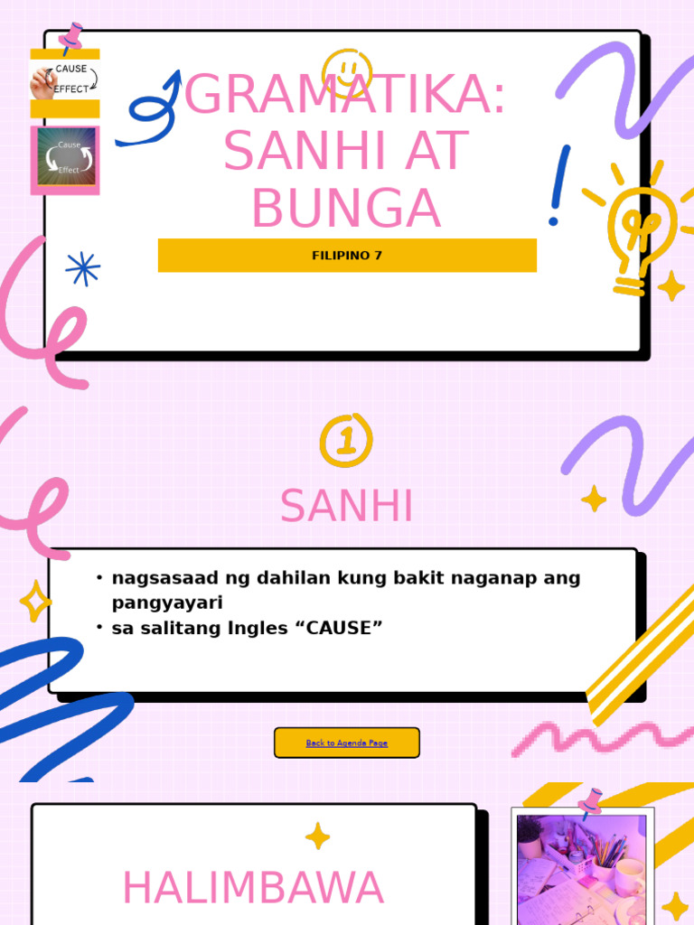 Sanhi at Bunga | PDF