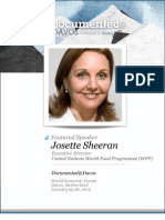 Josette Sheeran is Documented@Davos 