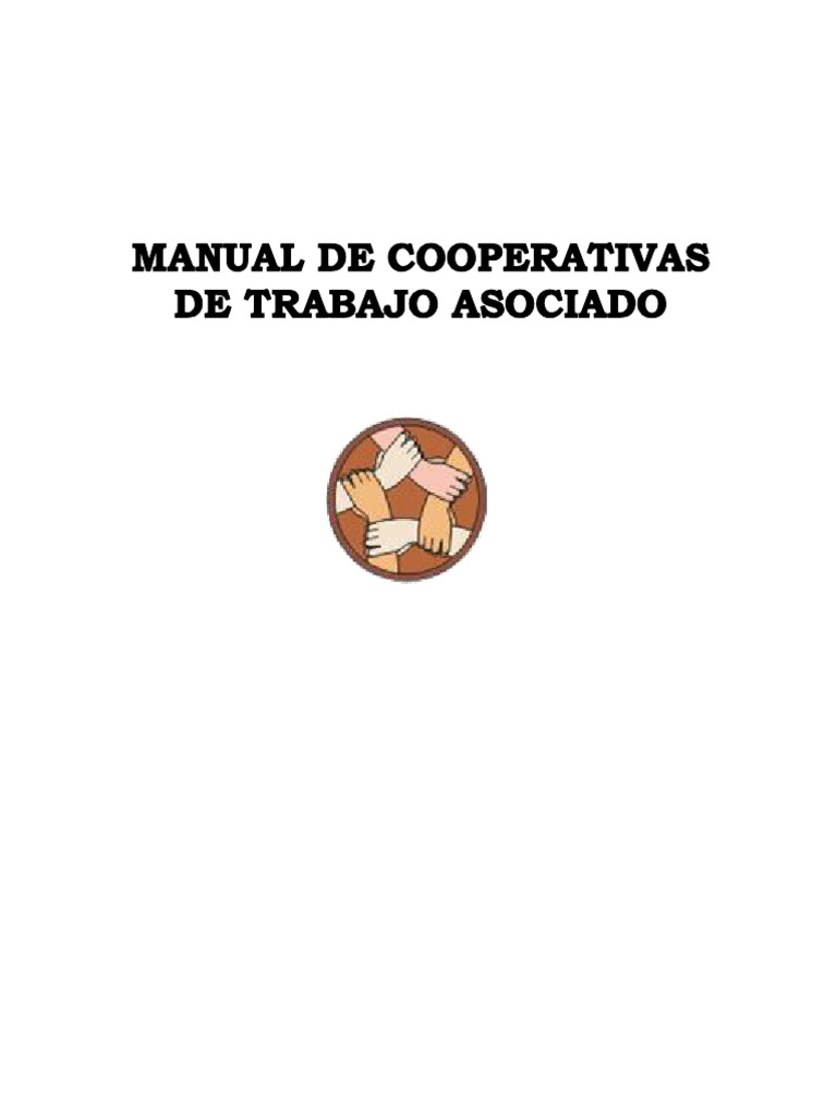 Manual de Cooperativas de Trabajo Asociado 2005 | PDF | Cooperativa ...
