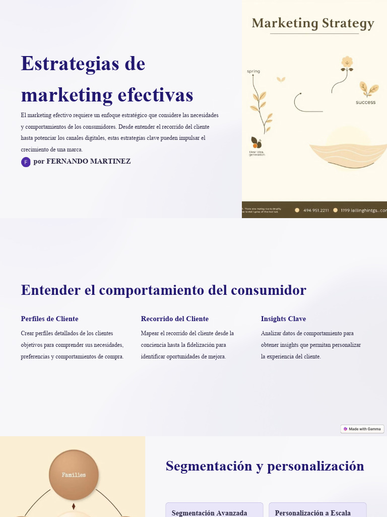 Estrategias de Marketing Efectivas | PDF | Marketing | Inteligencia ...