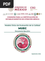 Evaluación de Calidad en Salud: MUEC | PDF | Cuidado de la salud ...