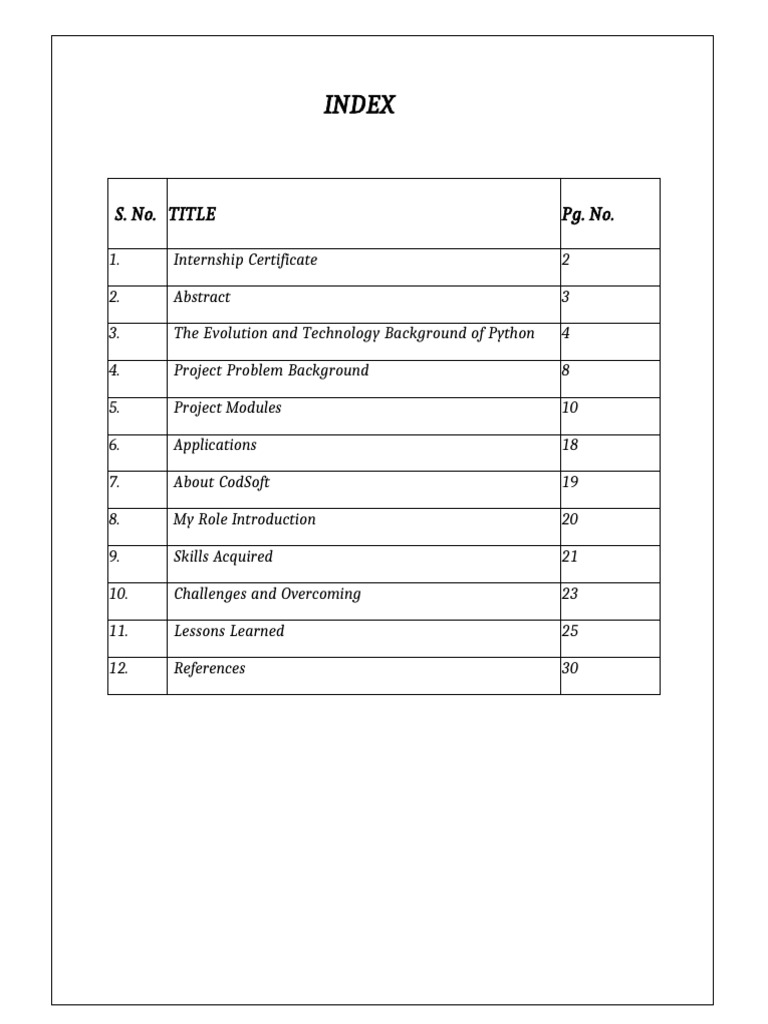 Snrai Internship Report | PDF | Python (Programming Language ...