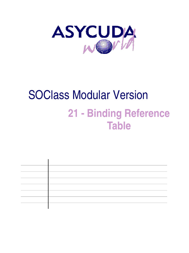 Binding Reference Table Developer Guide | PDF | Xml | Databases
