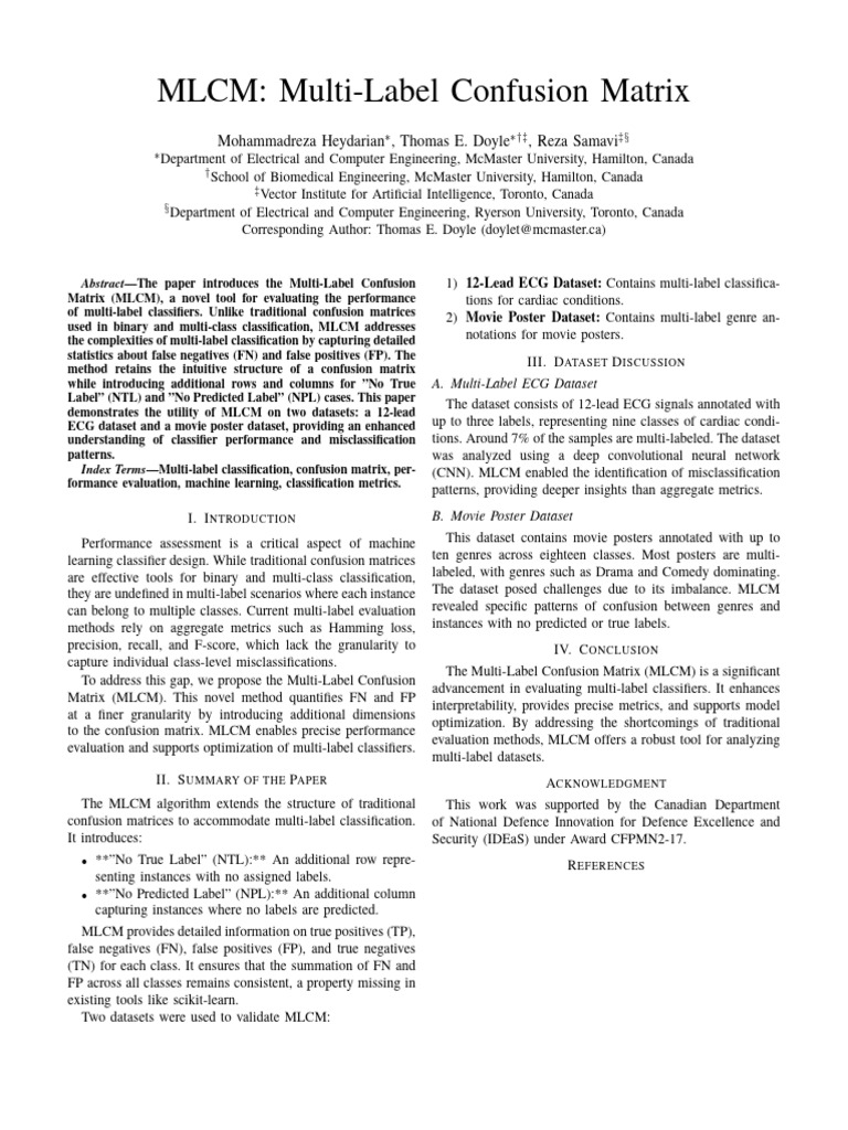 Draft 2 pdf statistical classification matrix mathematics 