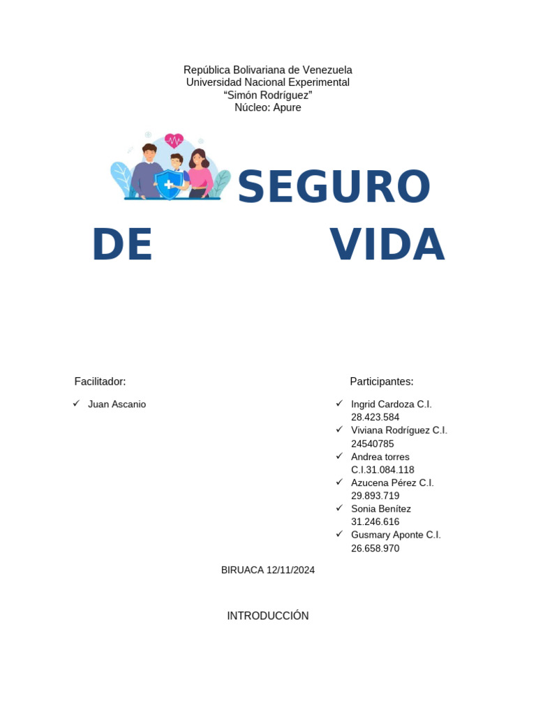 Guía Completa sobre Seguros de Vida | PDF | Seguro de vida | Seguro