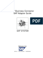 SAP Business Connector SAP Adapter Guide