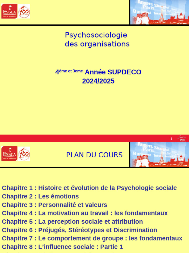 Seance 1 2014 Jfdvf Intro Histoire Et c3a9volution de La Psychologie ...