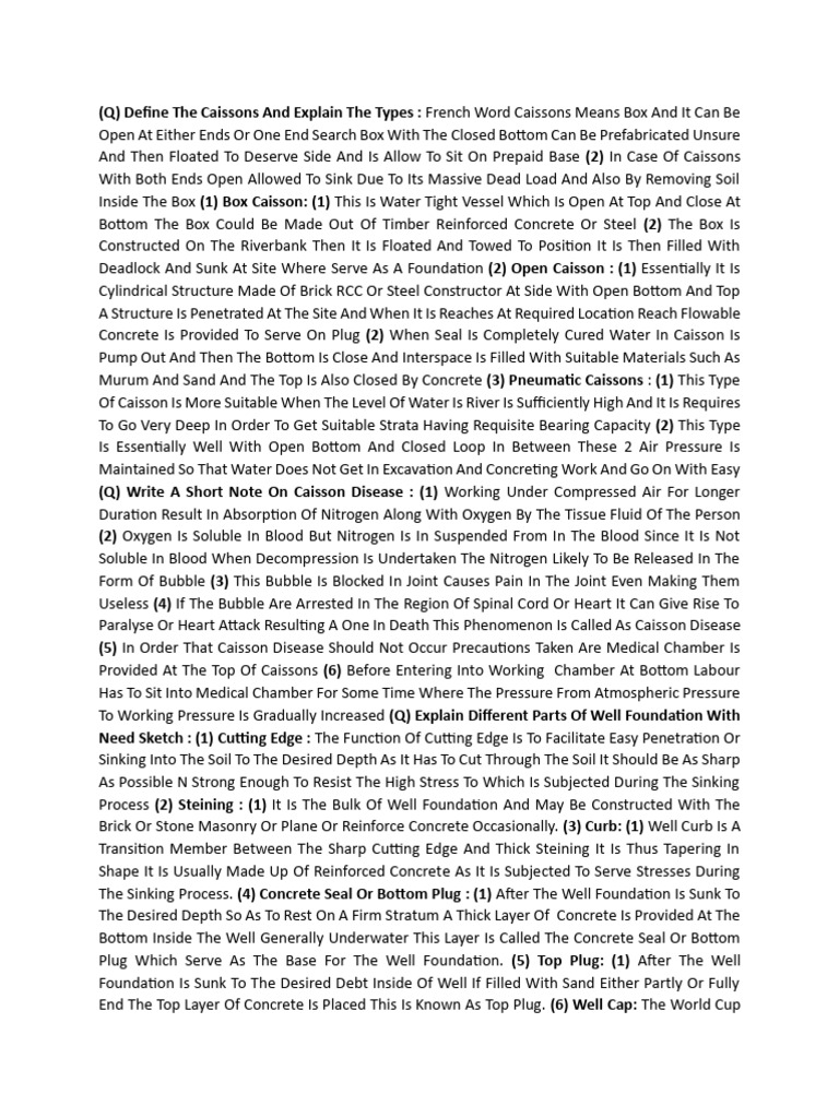 Document | PDF | Deep Foundation | Civil Engineering