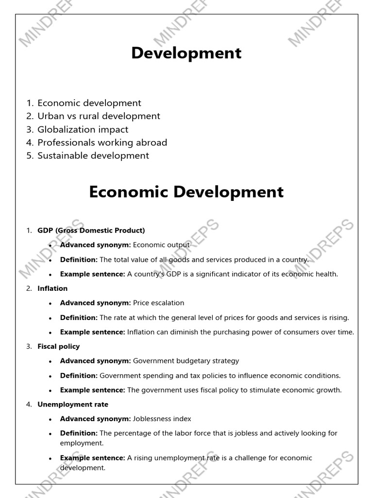 Economic and Urban Development Insights | PDF | Cost Of Living ...