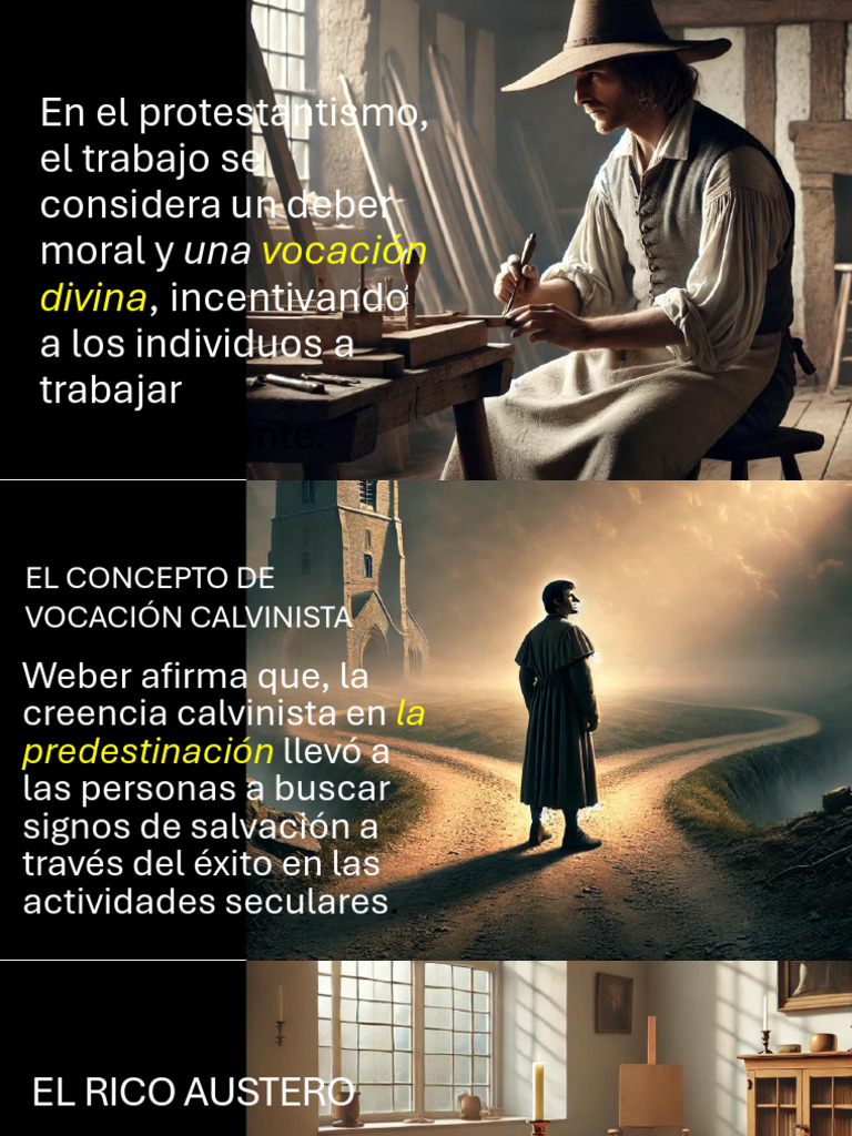 Vocación y Trabajo en el Protestantismo | PDF
