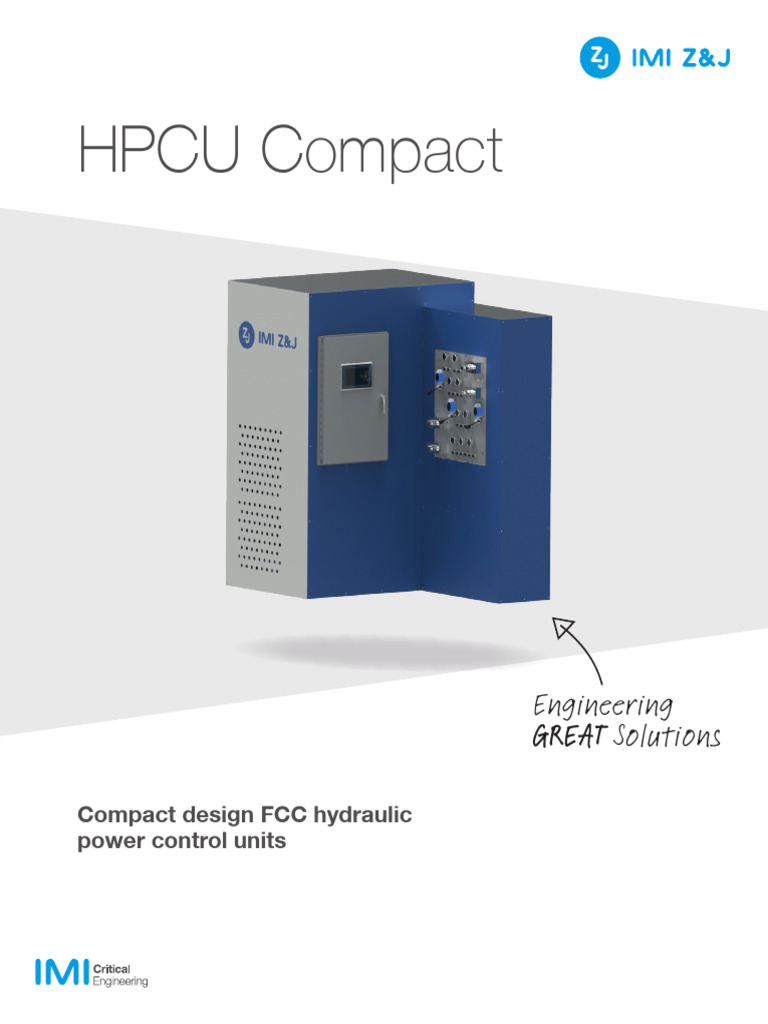 HPCU Compact: Advanced Hydraulic Solutions | PDF
