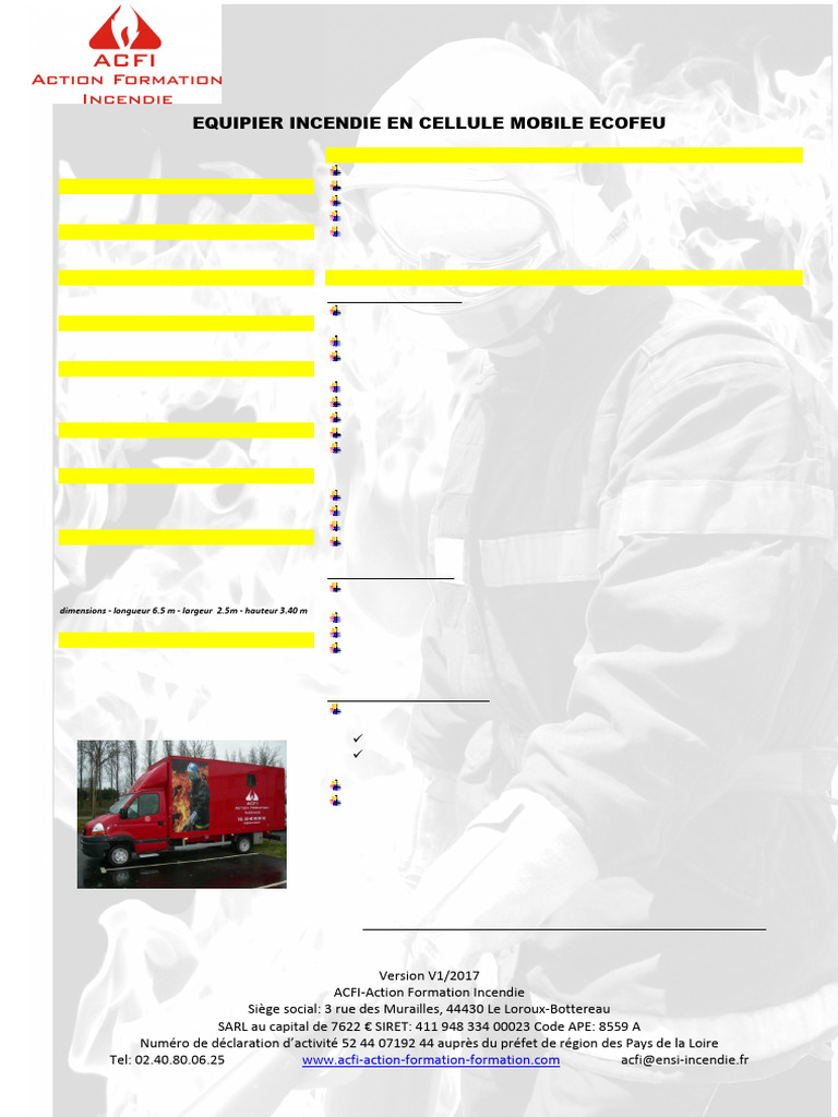 Formation Incendie au Loroux-Bottereau | PDF | Sécurité | Extincteur ...