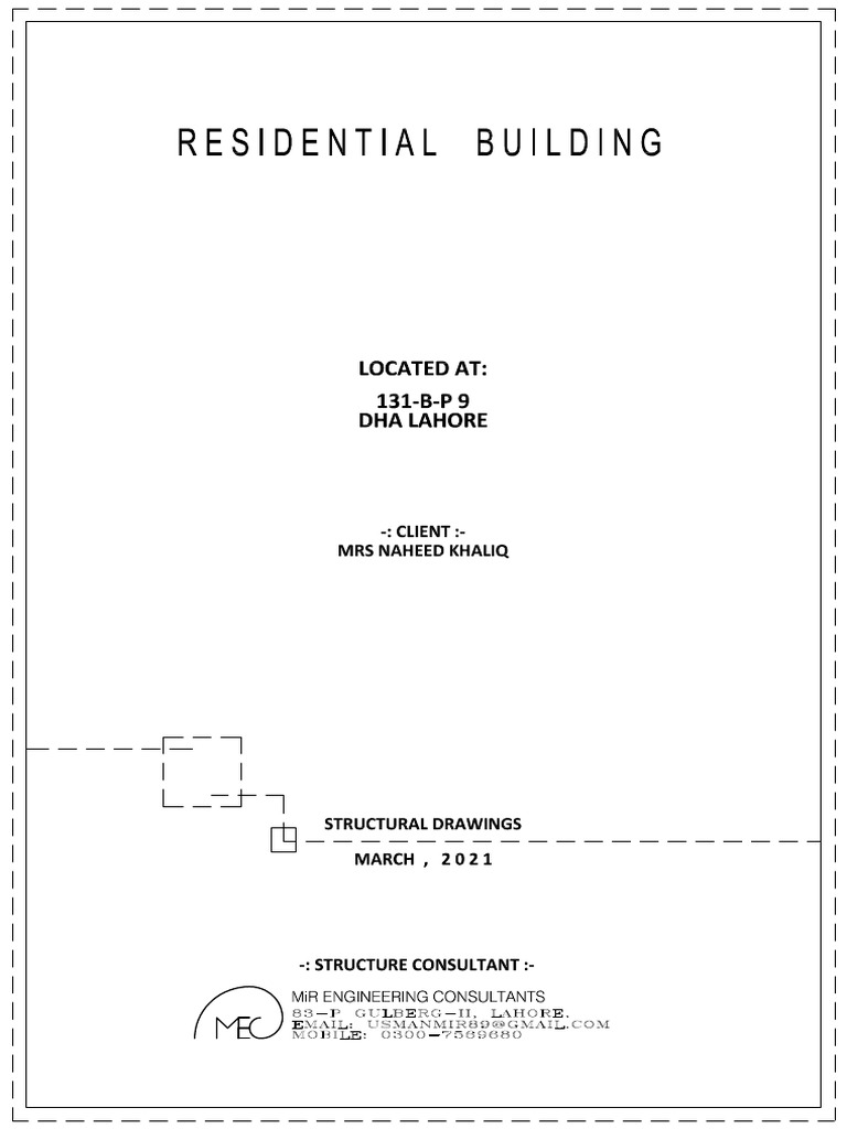 Structural Drawing1) | PDF