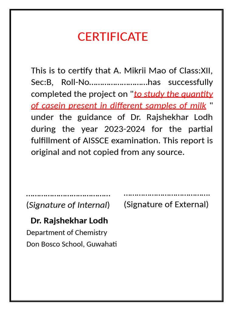Certificate Modify PDF