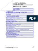 Table of Contents - Chapter 12: Accounts Receivable