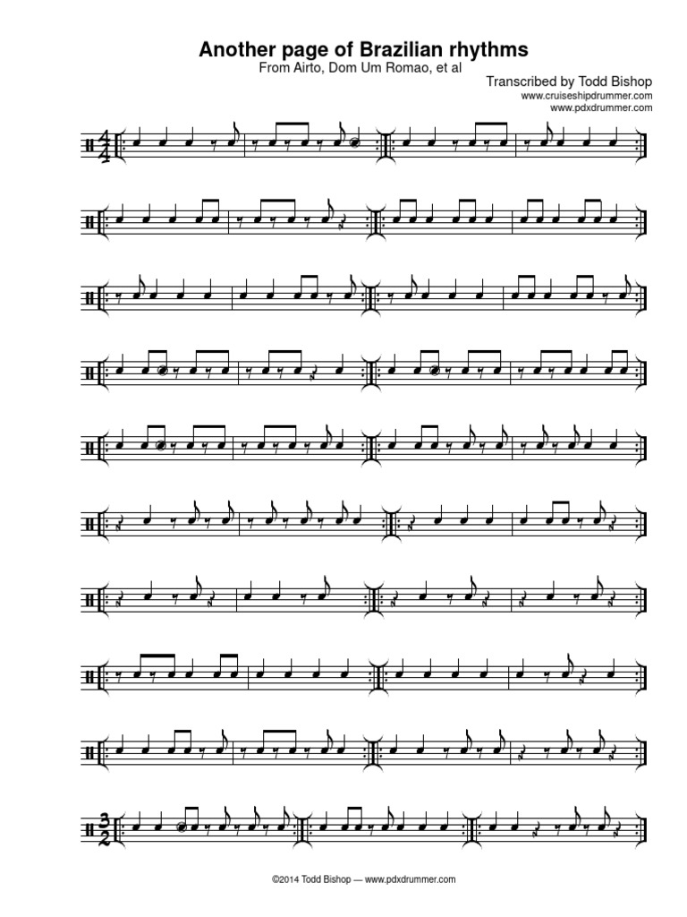 Another Page of Brazilian Rhythms | PDF