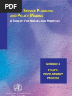 Iiiii: M 4: Understanding The Policy, Political and Decision-Making Processes