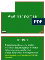 Ayat Transformasi