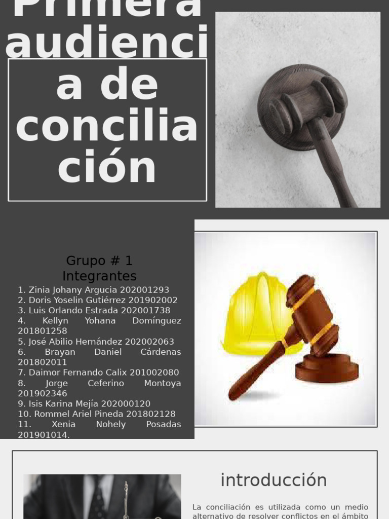 Audiencia de Conciliación Laboral en Honduras | PDF | Justicia | Crimen ...
