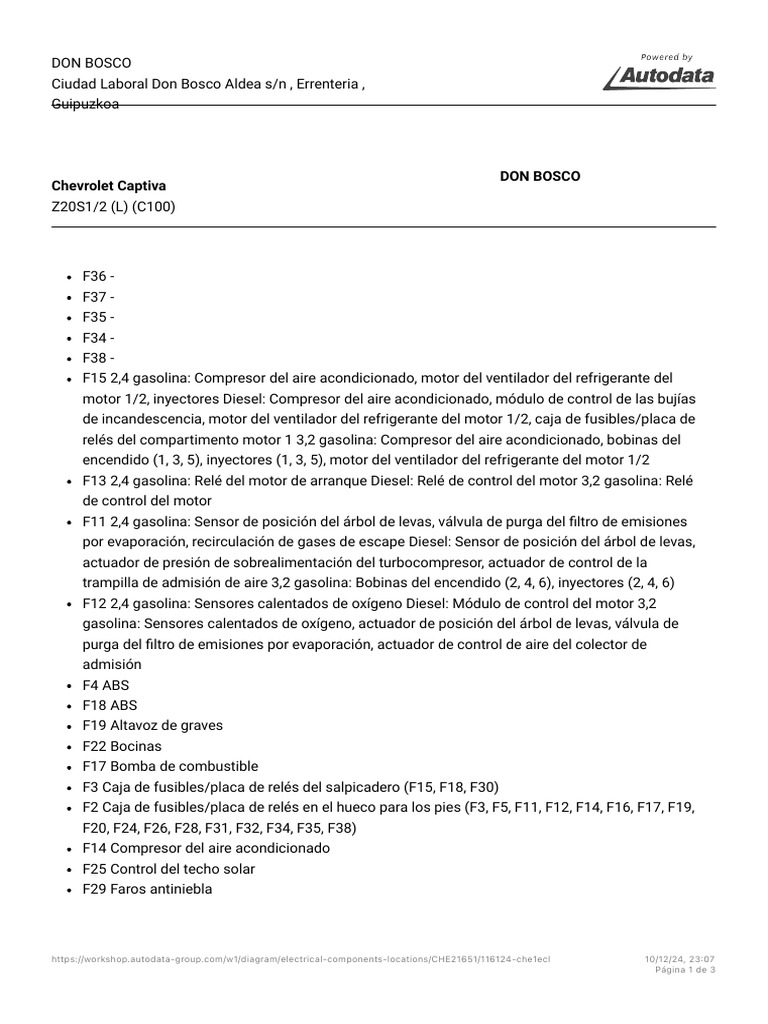 Diagram Viewer | Autodata | PDF | Relé | Inyección de combustible