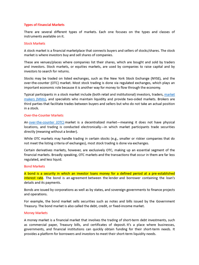 types-of-financial-markets-pdf-financial-markets-bonds-finance