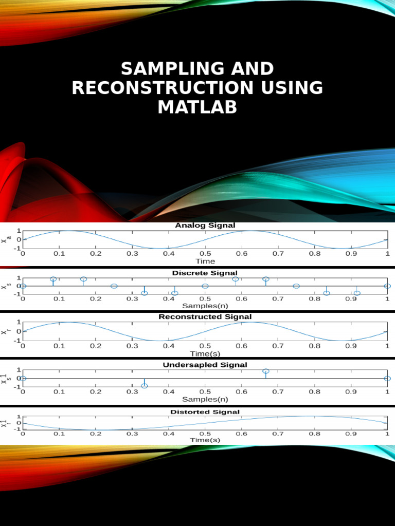 Sampling and Reconstruction | PDF