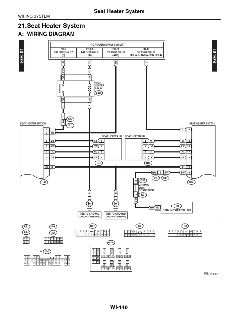 21 - Seat Heater System | PDF | Electrical Engineering | Manufactured Goods