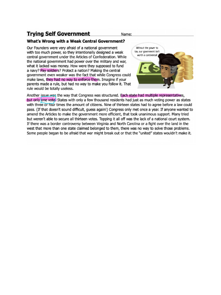 Articles+of+Confederation+Day+2+%281%29 | PDF