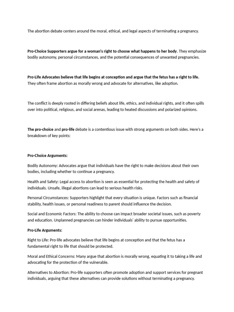 abor. | PDF | Abortion | Anti Abortion Movements