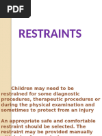 Applying Nursing Restraints Safely | PDF | Hand