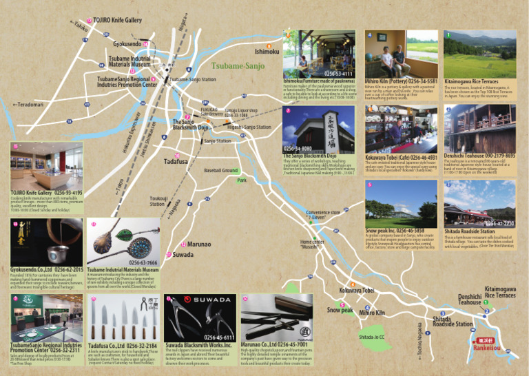 Tsubamesanjo Map en | PDF