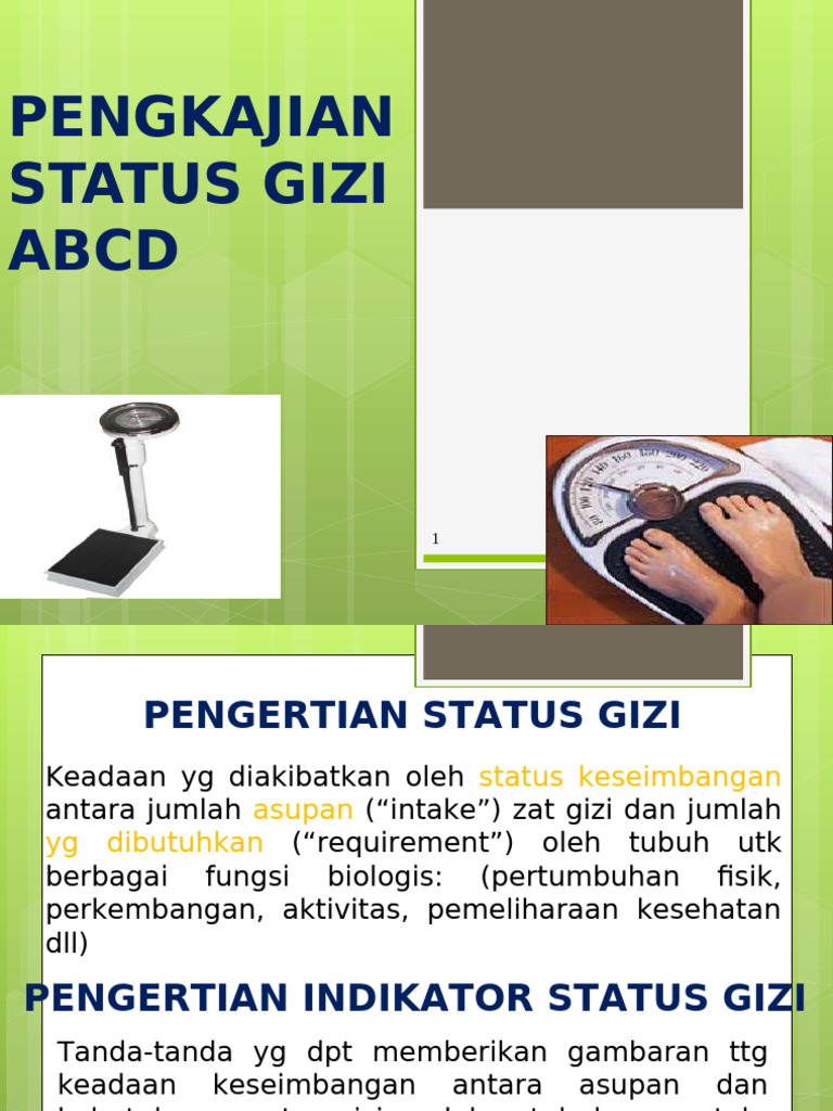 Metode Penilaian Status Gizi ABCD | PDF