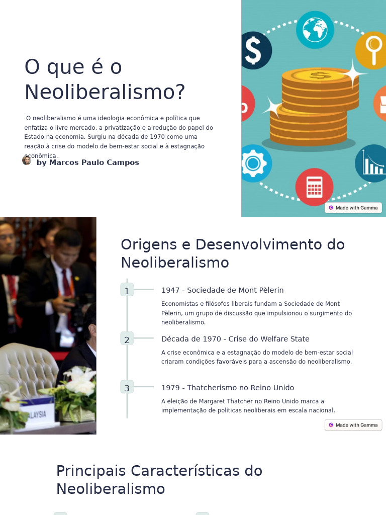 O que é o Neoliberalismo? Definição e Impactos | PDF | Neoliberalismo ...