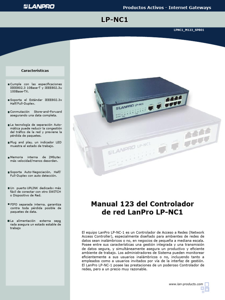 LPNC1 M123 SPB01 | PDF | Red de computadoras | Dirección IP