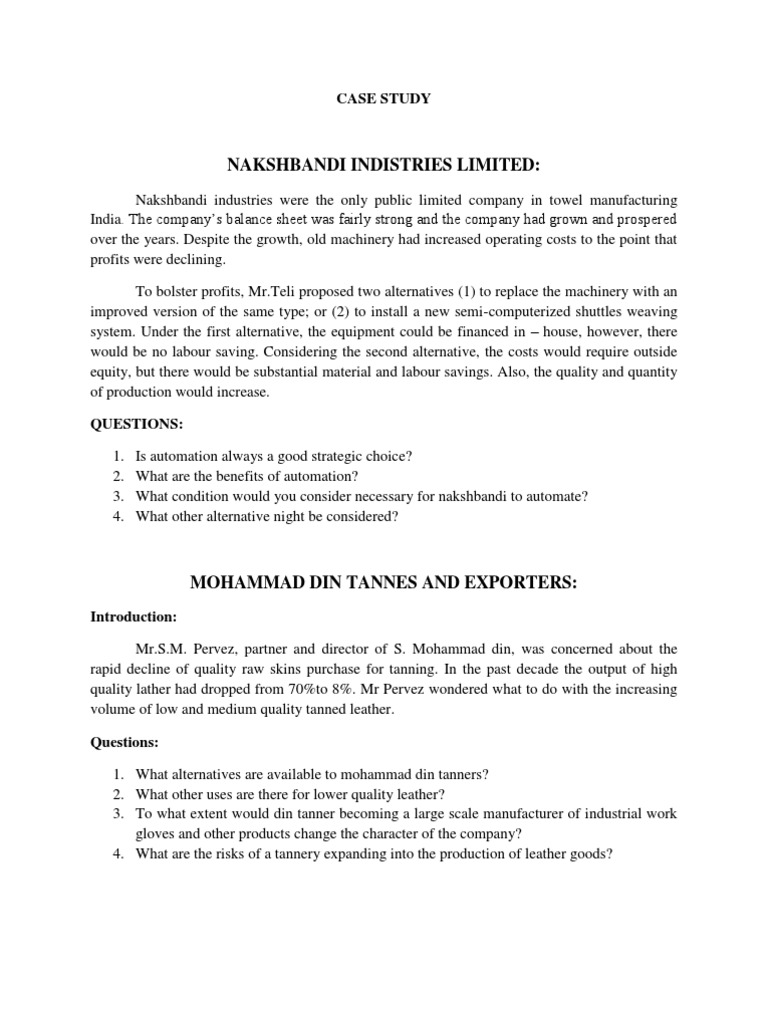 Case Study | PDF