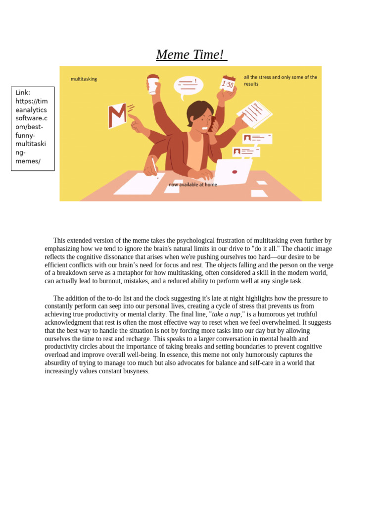 Meme Time! | PDF