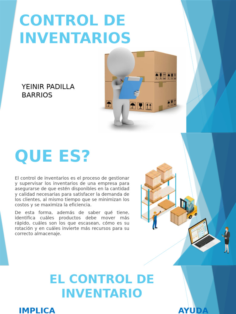 Control de Inventarios | PDF | Negocios económicos | Economias