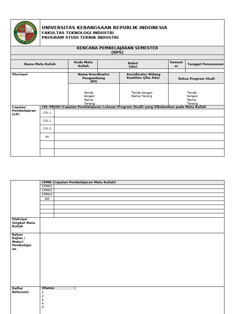 Rencana Pembelajaran Magang ML | PDF