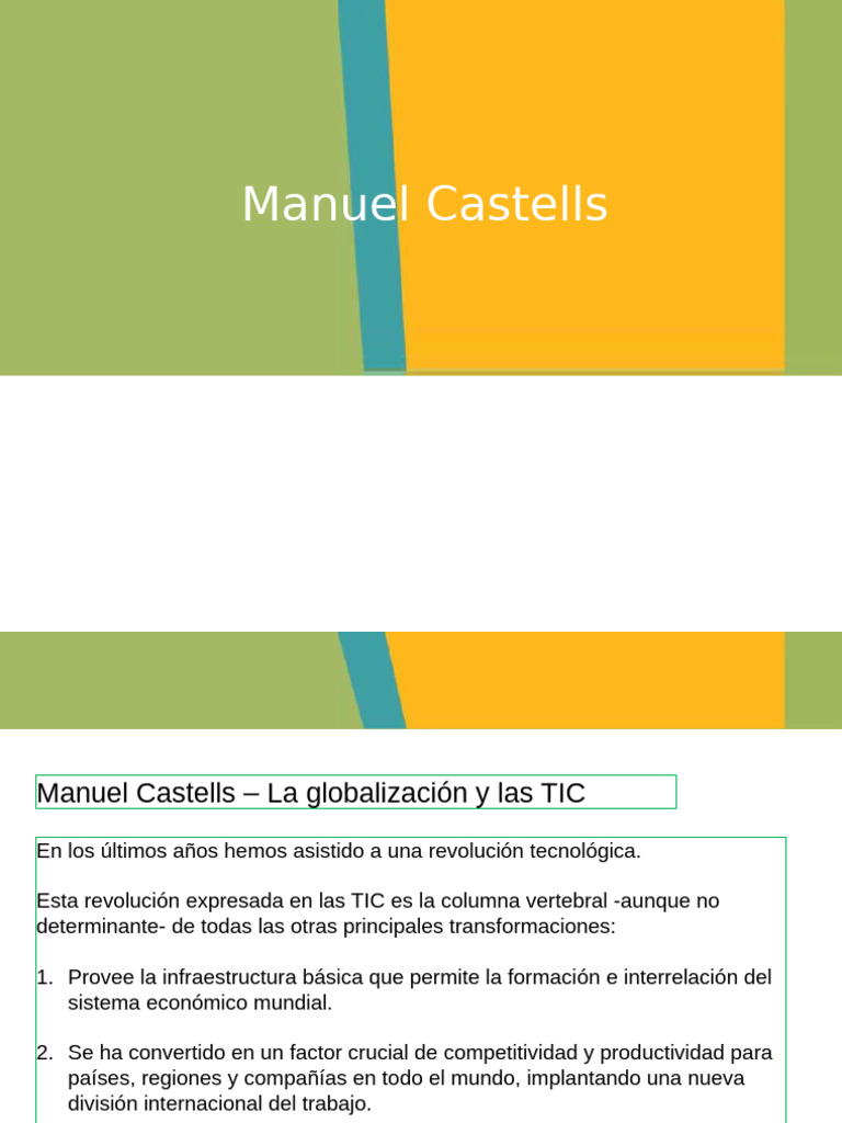 Impacto de las TIC en la globalización | PDF | Capitalismo | Sociedad