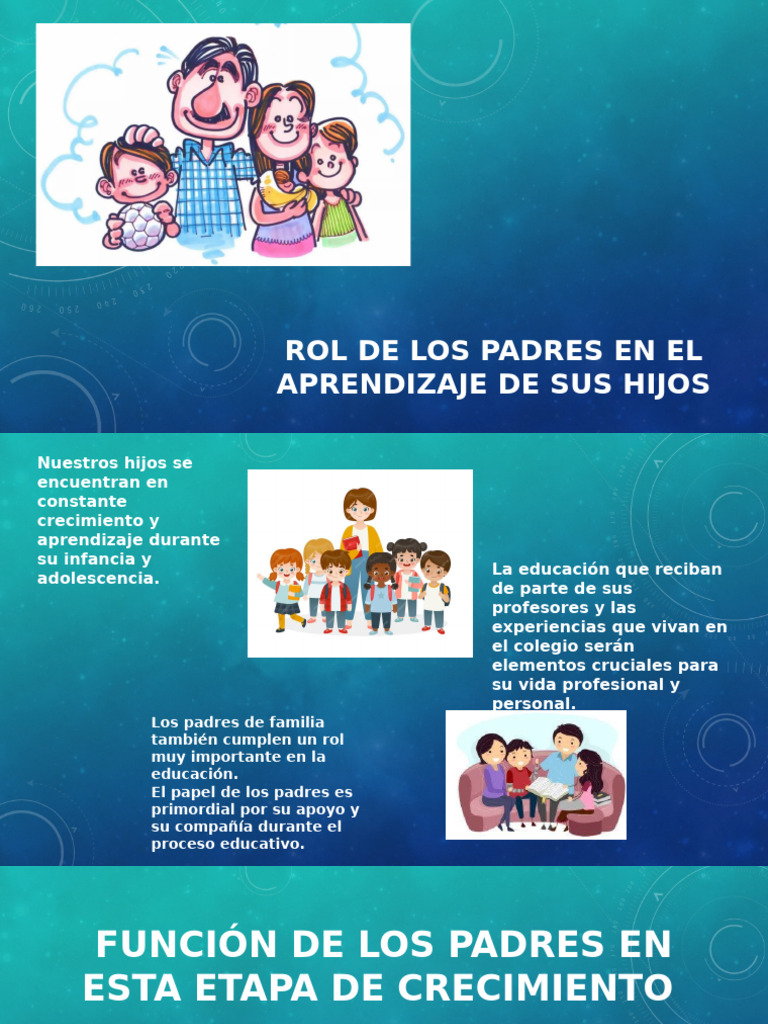 Importancia de los Padres en la Educación | PDF | Familia | Aprendizaje