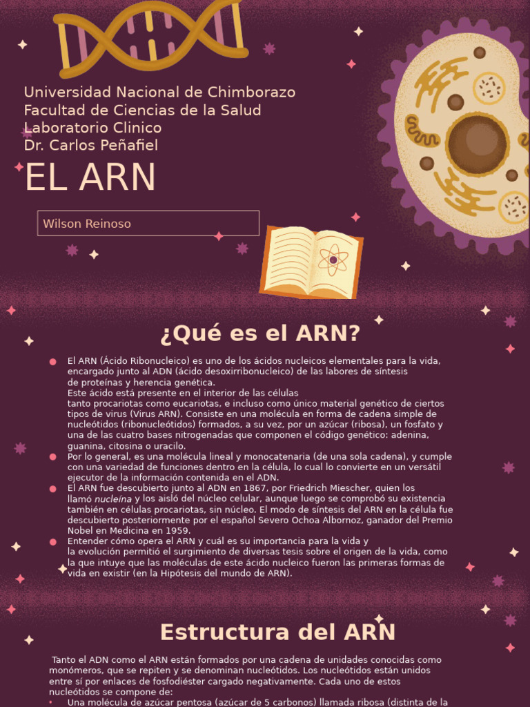 El Arn: Universidad Nacional de Chimborazo Facultad de Ciencias de La ...