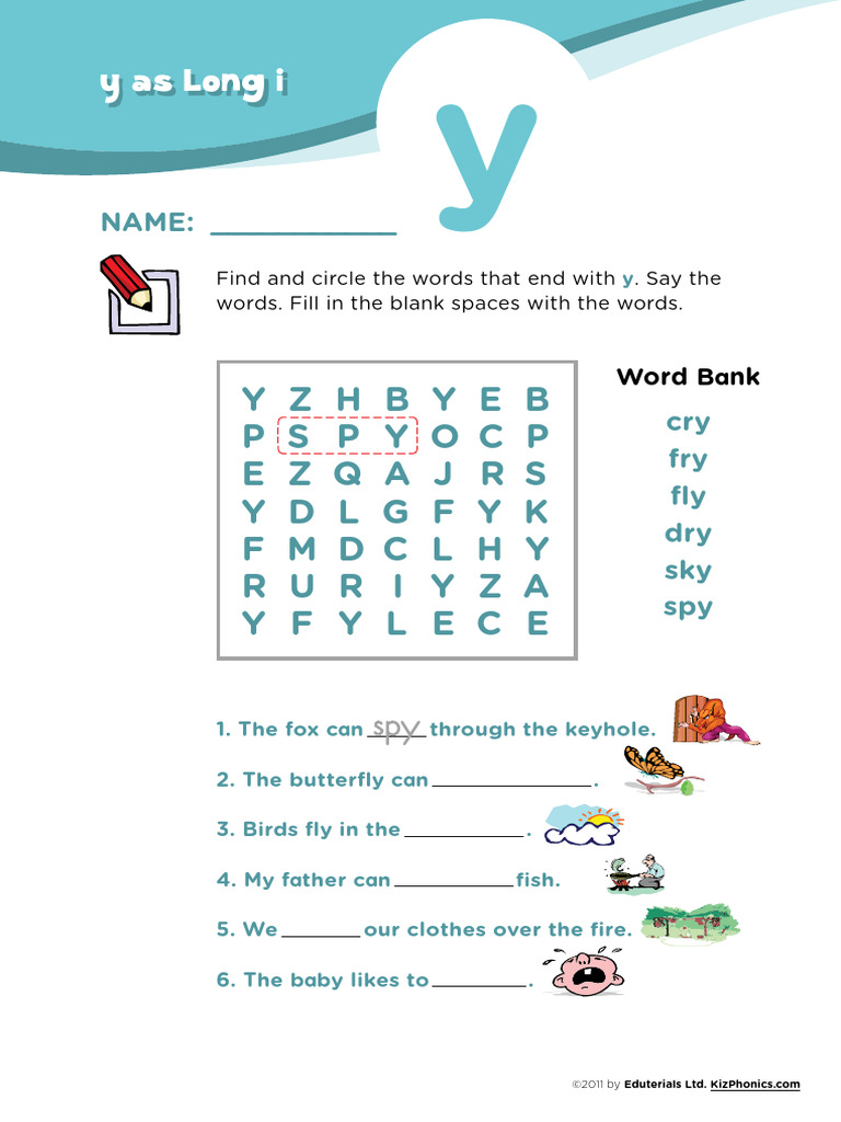 Long Vowel Sounds Activities | PDF | Crossword | Linguistics