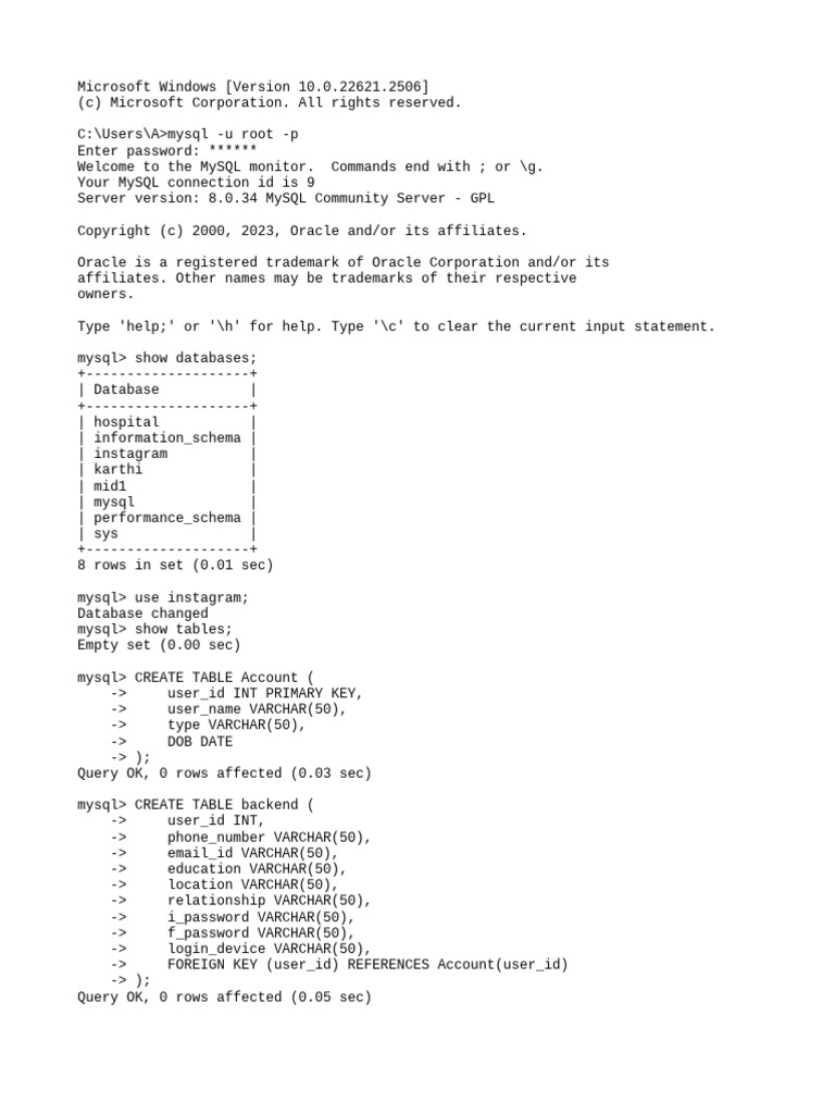 Case study sql pdf my sql oracle database