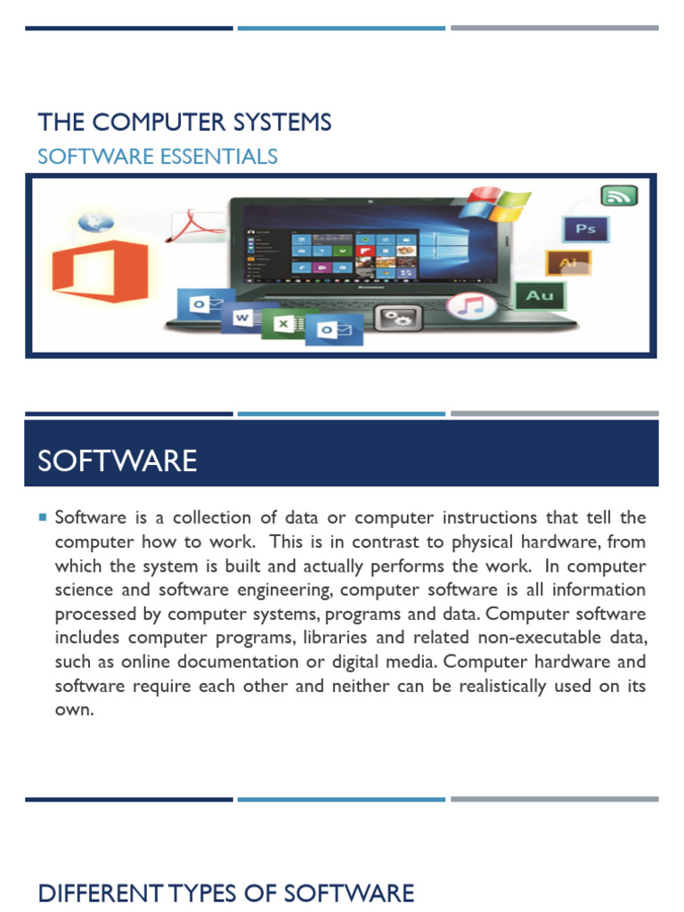 Software Essentials Overview | PDF